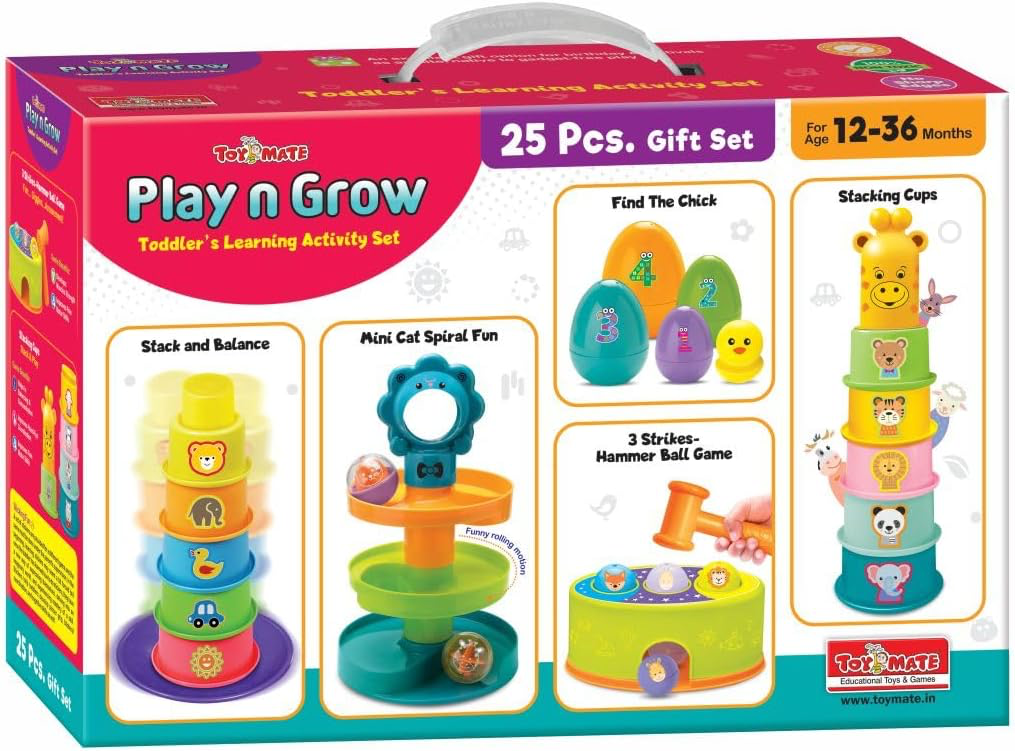 Play N Grow Toddler Learning Activity Set - (25 Pcs )