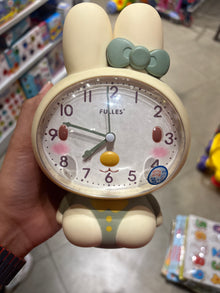 Cute Bunny Shaped Analog Alarm Clock