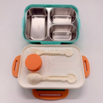Transparent Steel Lunch Box 600ml