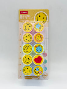 Colorful Emoji Stamp