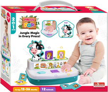Toymate Press N Pop Jungle Magic 2-in-1 Learning Toy for Toddler