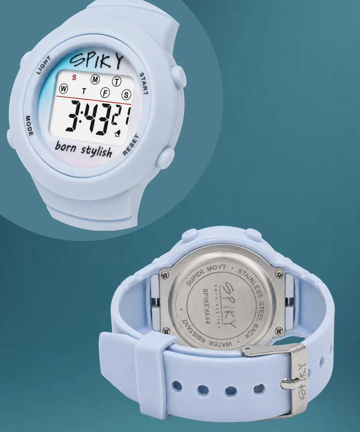 Spiky Spkeva64 Digital Sports Watch for Kids