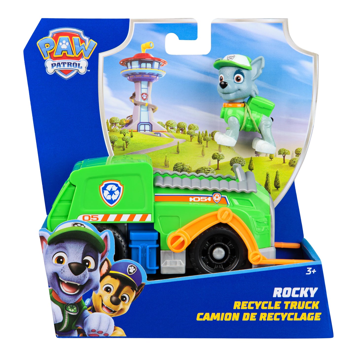 Funskool Paw Patrol Rocky Recycle Truck Camion De Recyclage