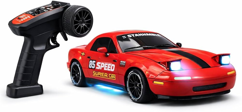 Speed 4WD Drift Racing X Remote Control Car,2.4GHz Remote Control-85