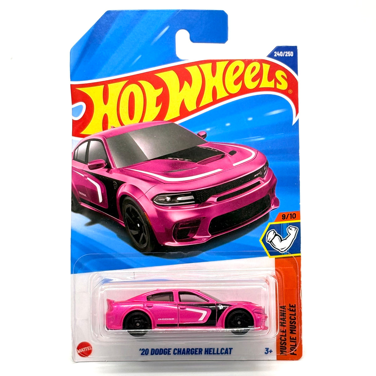 Hot Wheels Basic Mainline Car '20 Dodge Charger Hellcat