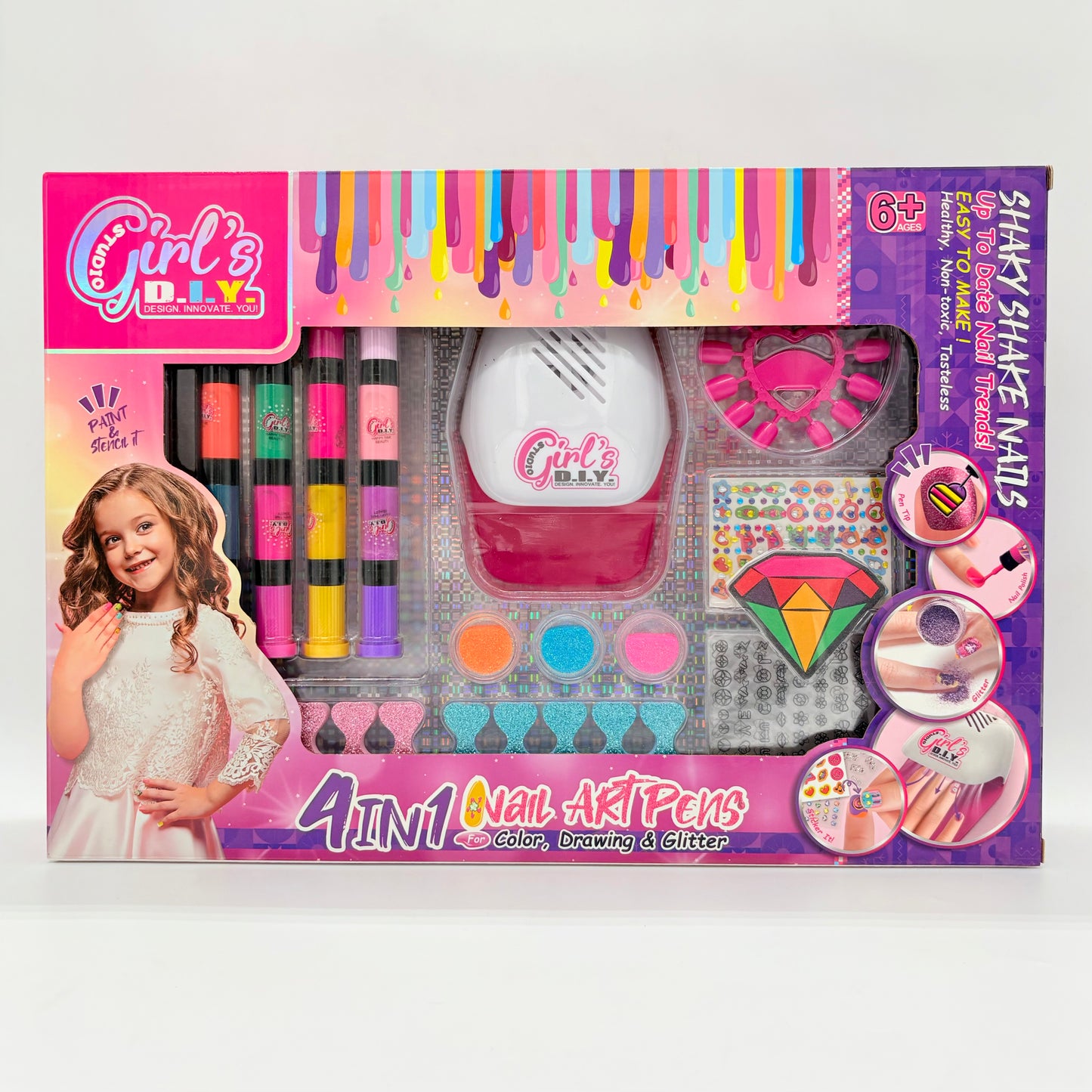 Nail Art Pen 4in1 DIY