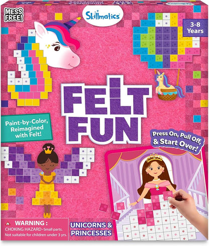 Skillmatics Felt Fun Unicorns and Princesses