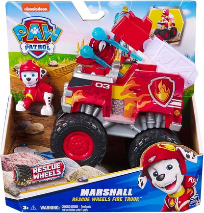 Funskool Paw Patrol Marshall Rescue Wheels Fire Truck