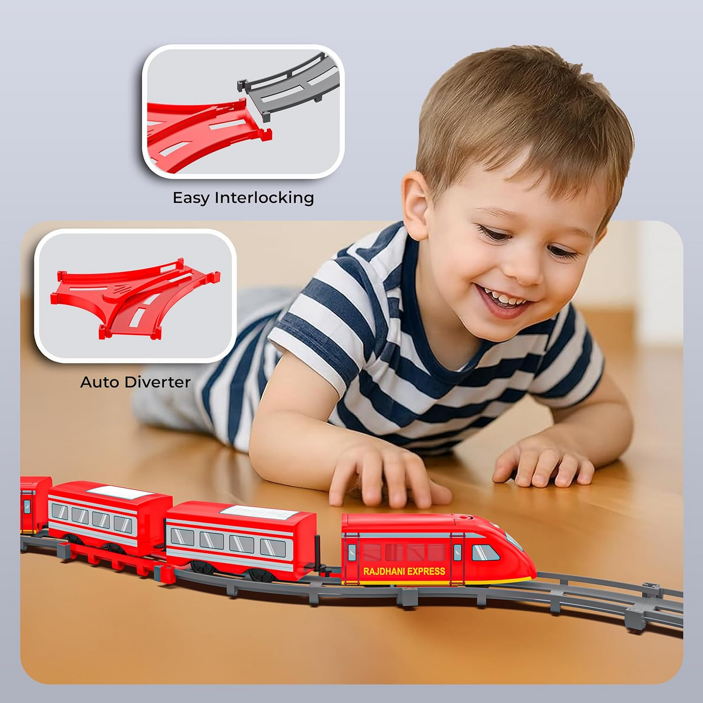 Mirana Rajdhani Express Electronic Train
