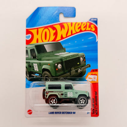 Hot Wheels 1:64 Die-Cast Set of 4 - Audi 90 Quattro, Land Rover Defender 90, Rodger Dodger, Hot Wheengs