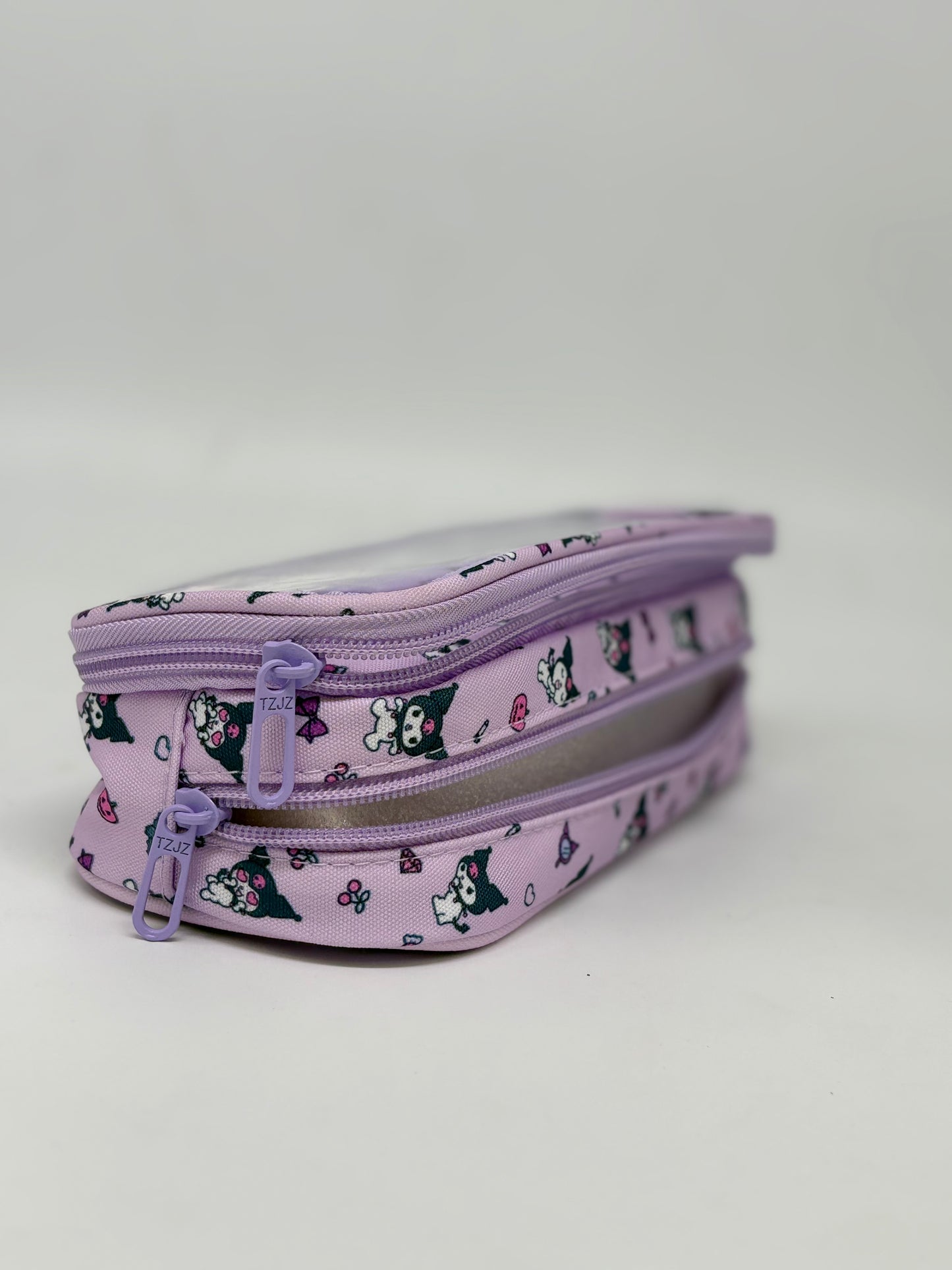 Kuromi Soft Pencil Pouch with Mini Dairy and Kuromi tag