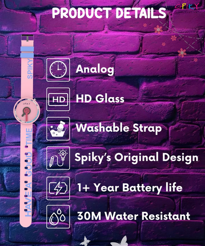 Spiky EVA33 Analog Watch