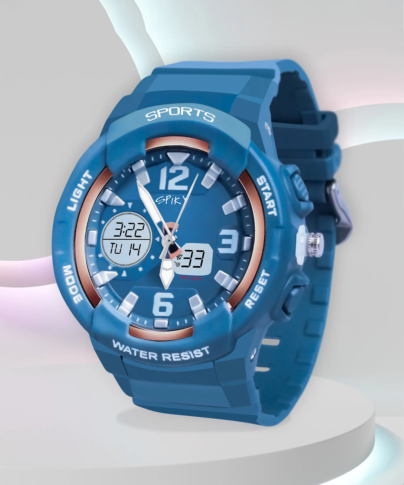 Spiky Spkeva6 Analog & Digital Sporty Watch
