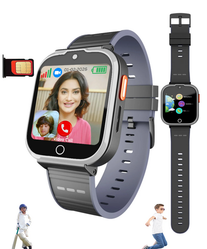 Spiky Cyclops 4g Voice Calling Kids Smartwatch