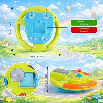 Little Driver Interactive Steering Wheel Toy