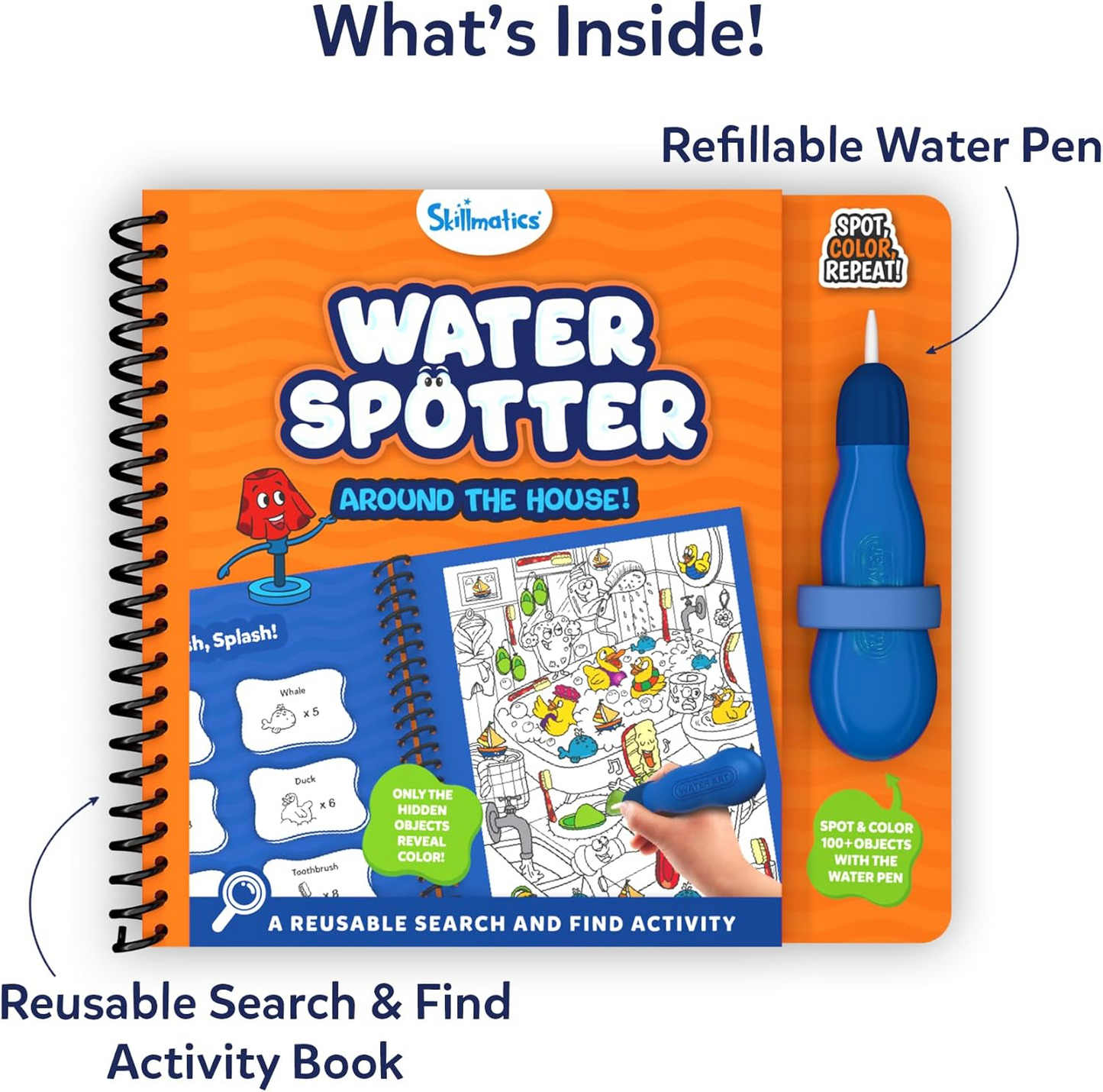 Skillmatics Water Spotter Around The House