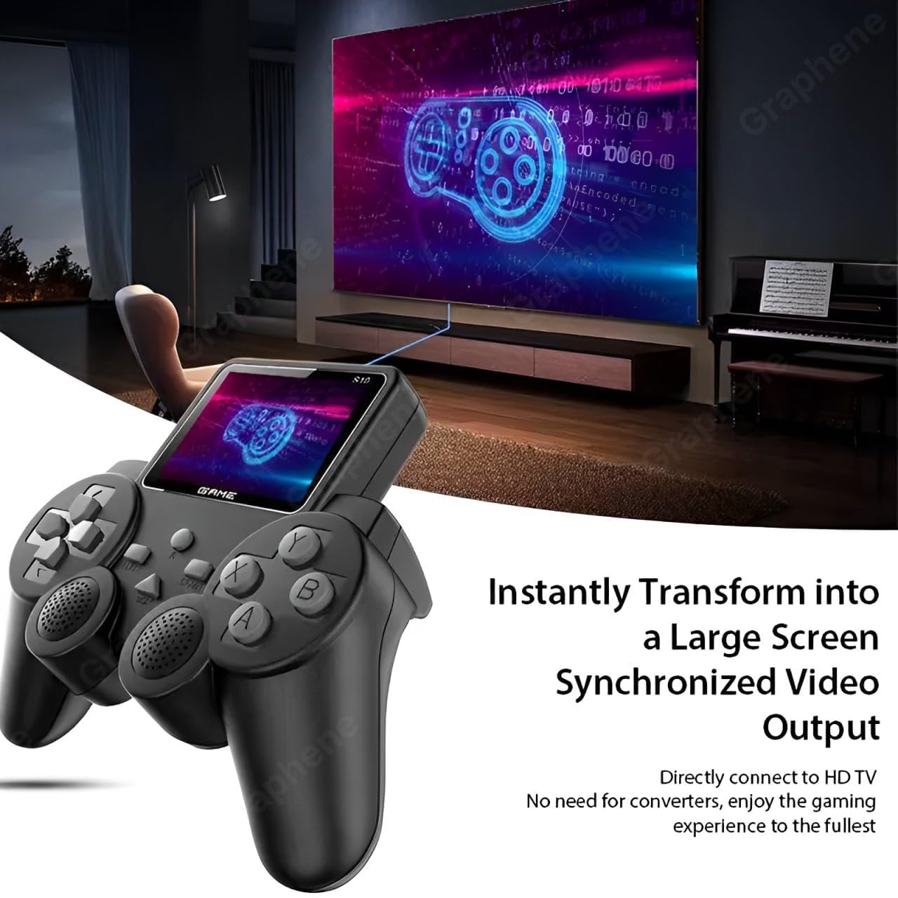 Controller S10 Gamepad Digital Game Player