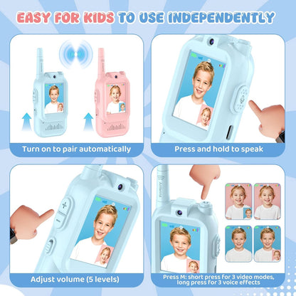 Video Walkie Talkie Toy Set