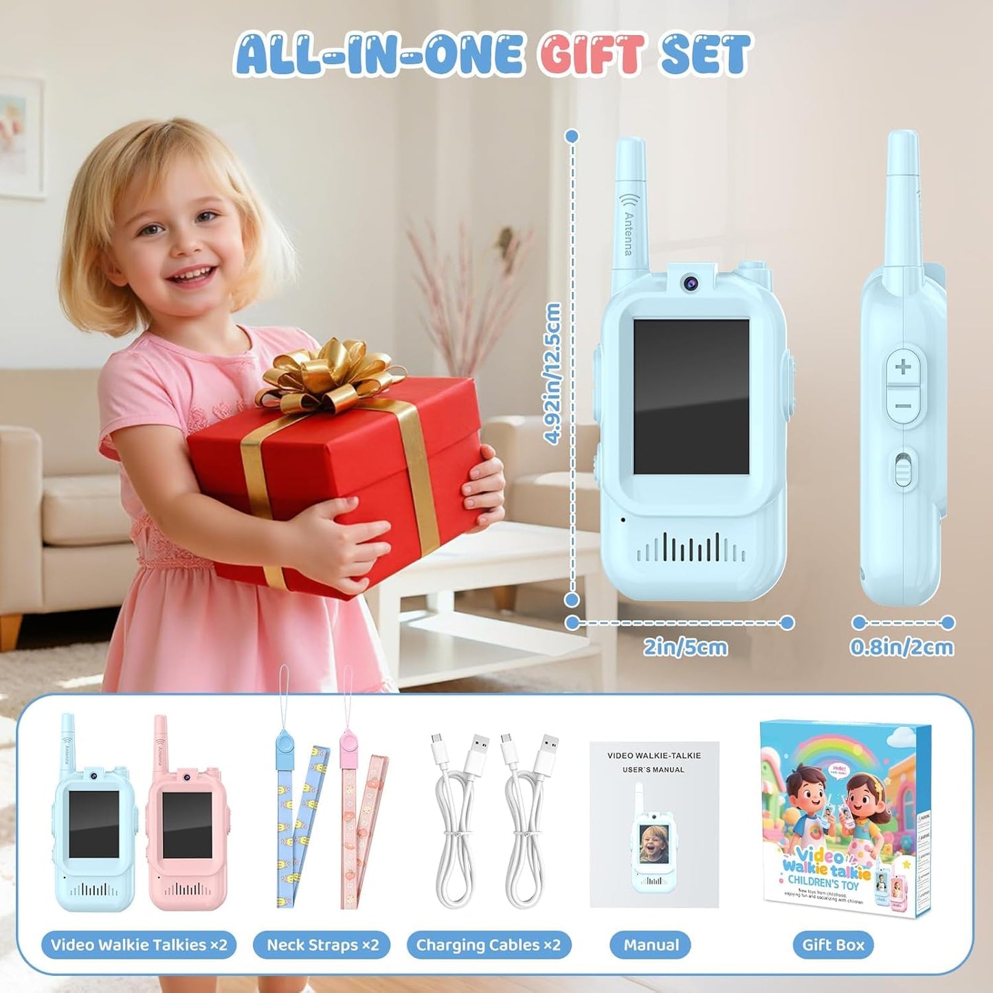 Video Walkie Talkie Toy Set
