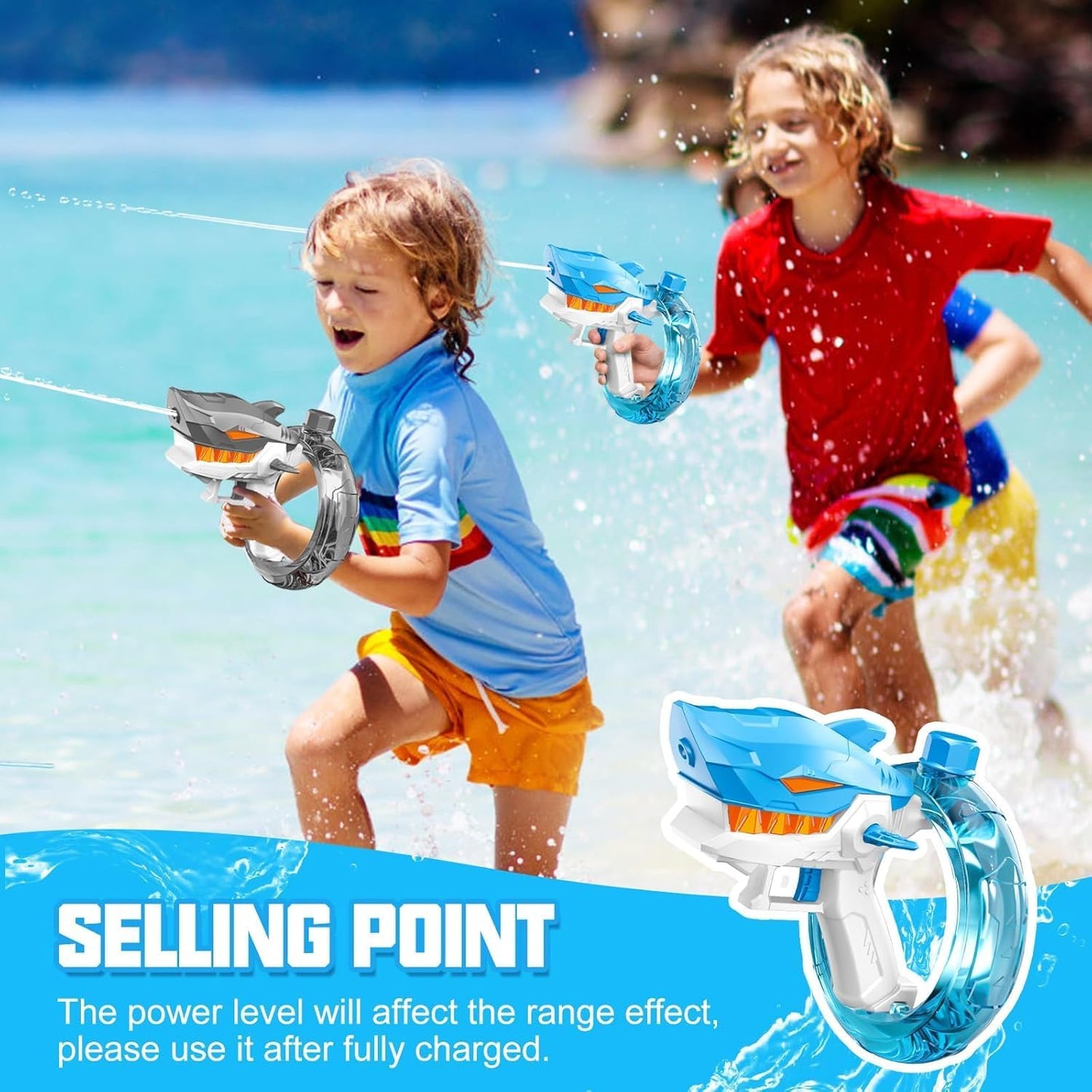 Shark Shape Electric Water Gun