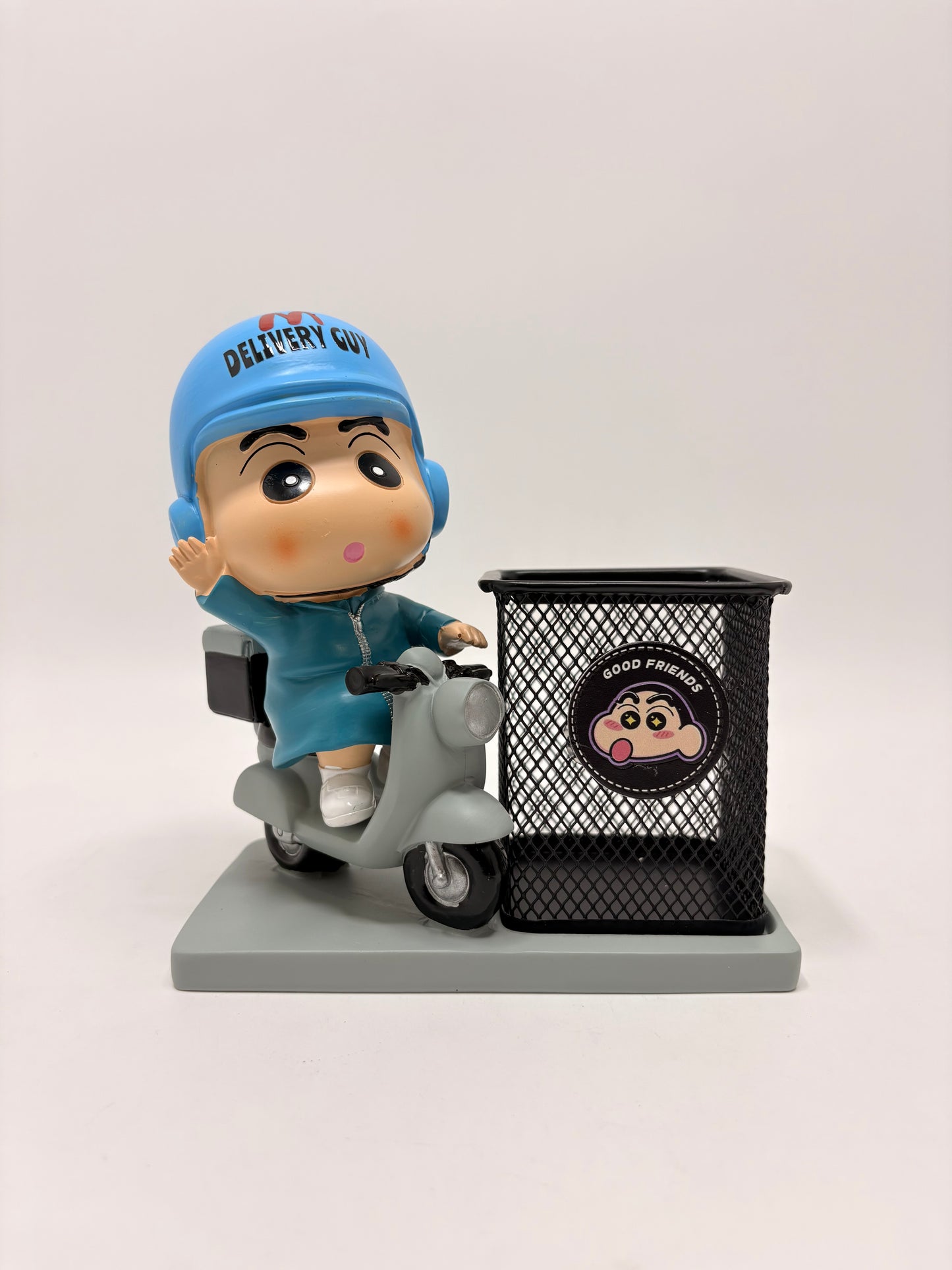 Shinchan Scooty  Pen Stand – Fun Cartoon Desk Organizer for Kids (Age 5+)
