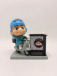 Shinchan Scooty  Pen Stand – Fun Cartoon Desk Organizer for Kids (Age 5+)