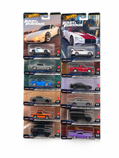 Hot Wheels Premium Fast & Furious Die-Cast Car - HNW46