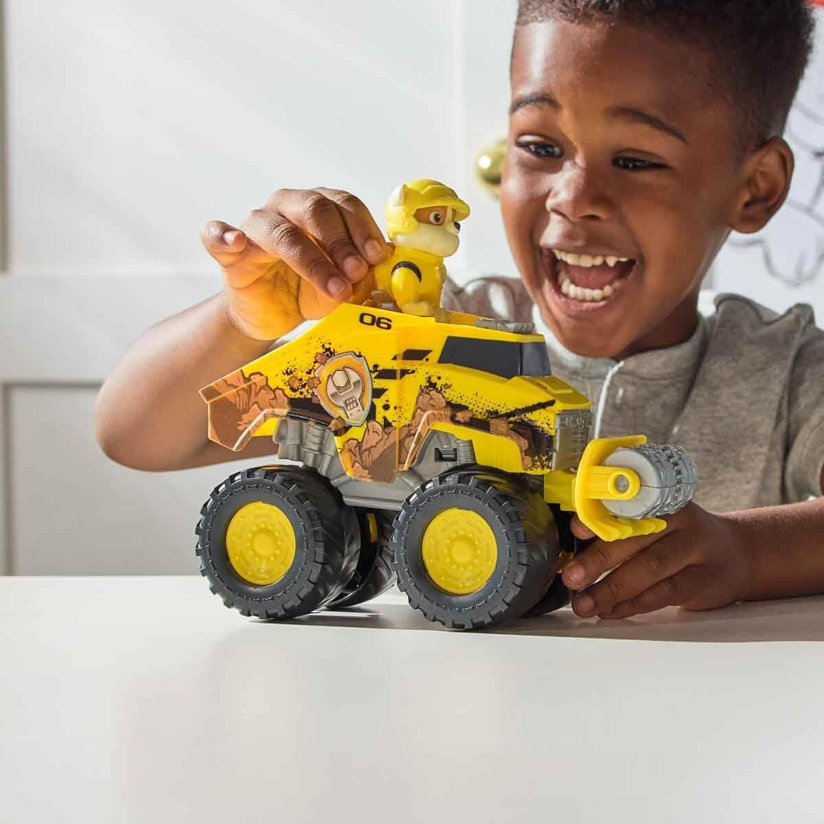Funskool Paw Patrol Rubble Rescue Wheels Bulldozen Truck