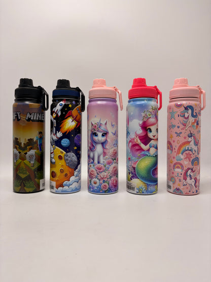 Cartoon Characters Insulated Bottle