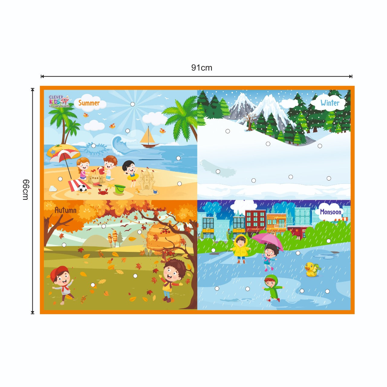 Hopscotch Count and Jump Jumbo Play Mat