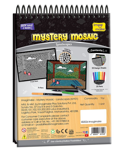 Imagimake Mystery Mosaic Landscapes-20Pens