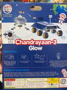 Ratna's Chandrayaan-3 Glow in the Dark Wall Stickers