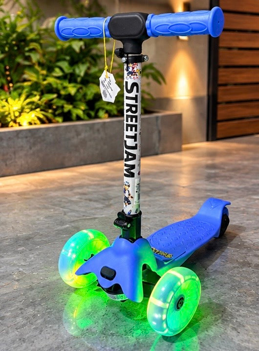 StreetJam Cruizer 3-Wheel LED Kids Scooter