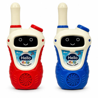 2-In -1 Intercom Bubble Machine Wakie Talkie Toy Set
