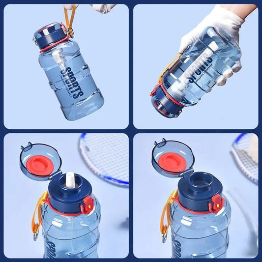 Plastic Water Bottle Portable Sports Water Bottle Cup Travel Camp Outdoor Water 750ml