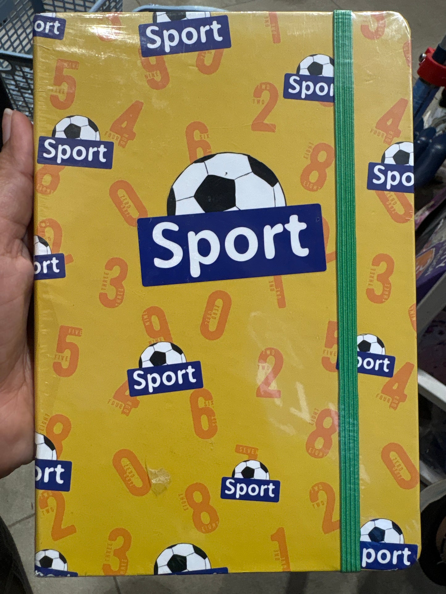 Sport Football Theme Hardcover Notebook