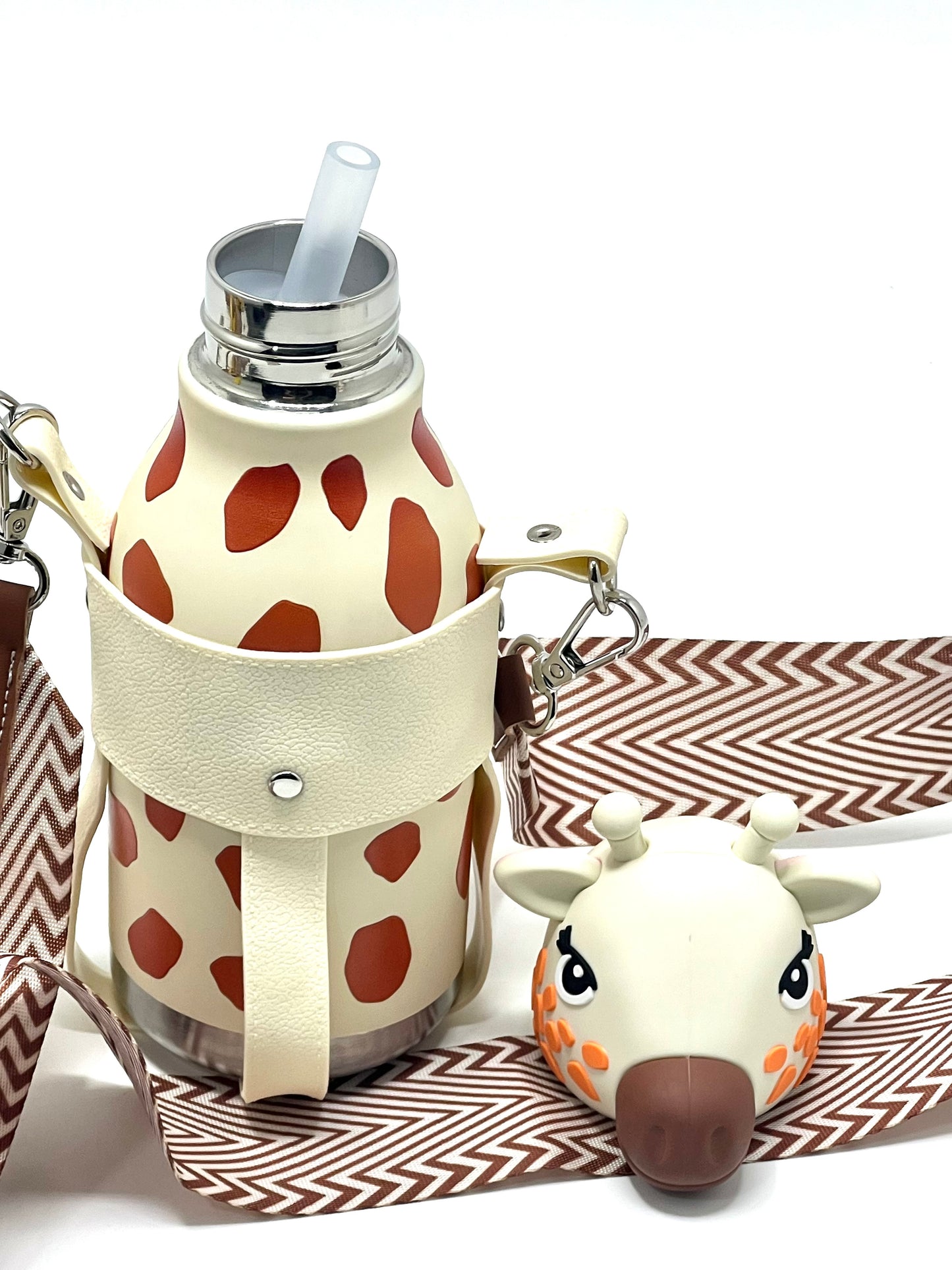 Giraffe Sipper Insulated Bottle 450 ml