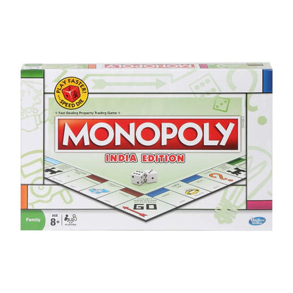 Hasbro Gaming Monopoly India Game for kids 6Y+