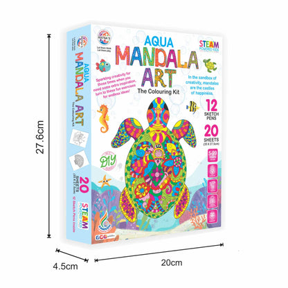 Ratna's Aqua Mandala Art Colouring Kit