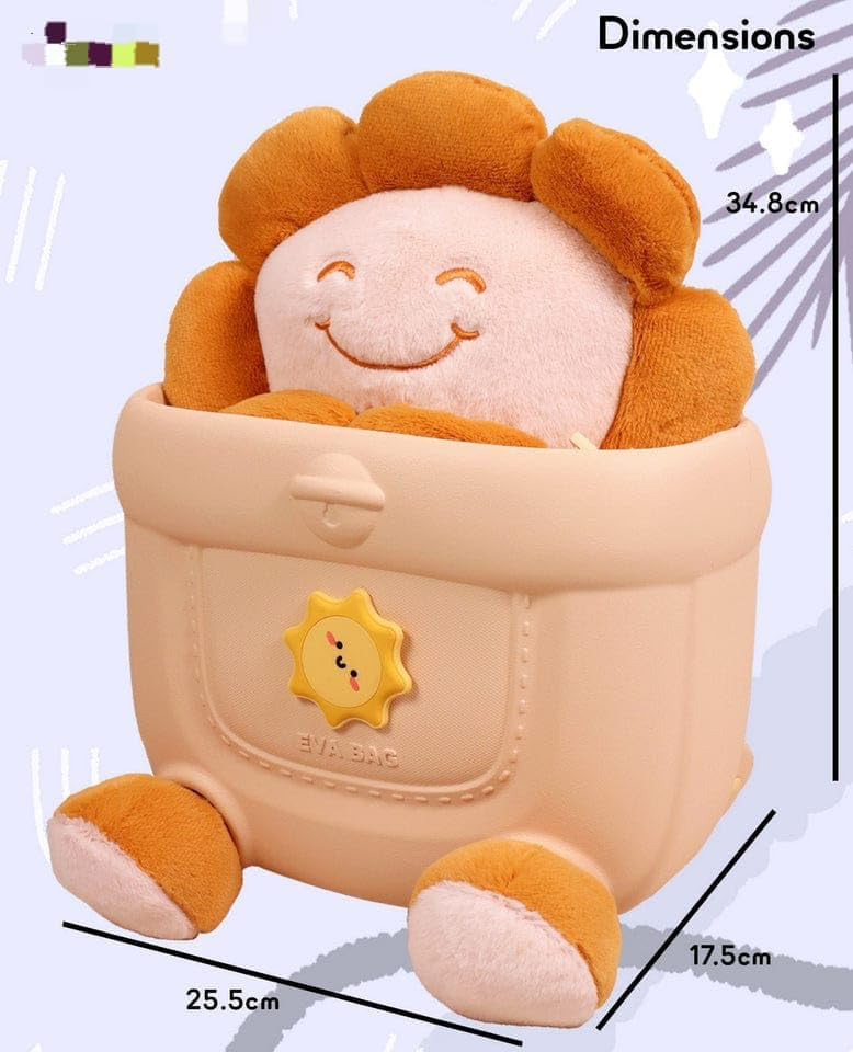 3D Cute Plush Character Backpack