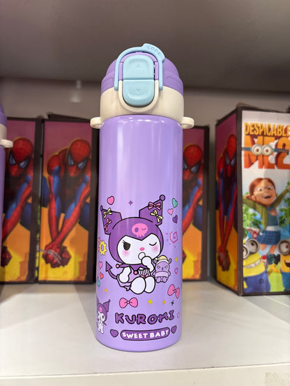 Cartoon Characters Kids 500ml Single Wall Bottle