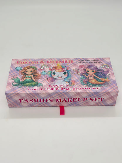 Unicorn and Mermaid Makeup Kit with Accessories