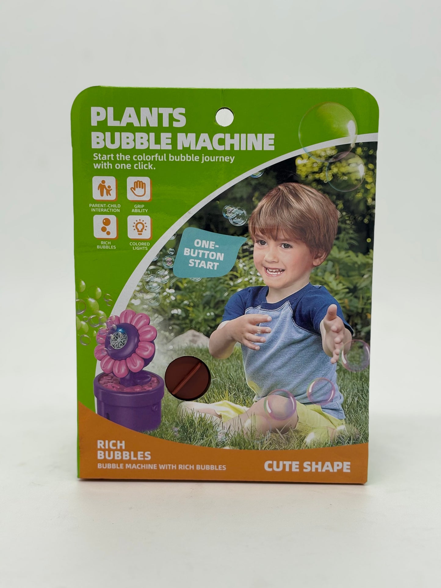 Sunflower Plant Bubble Machine