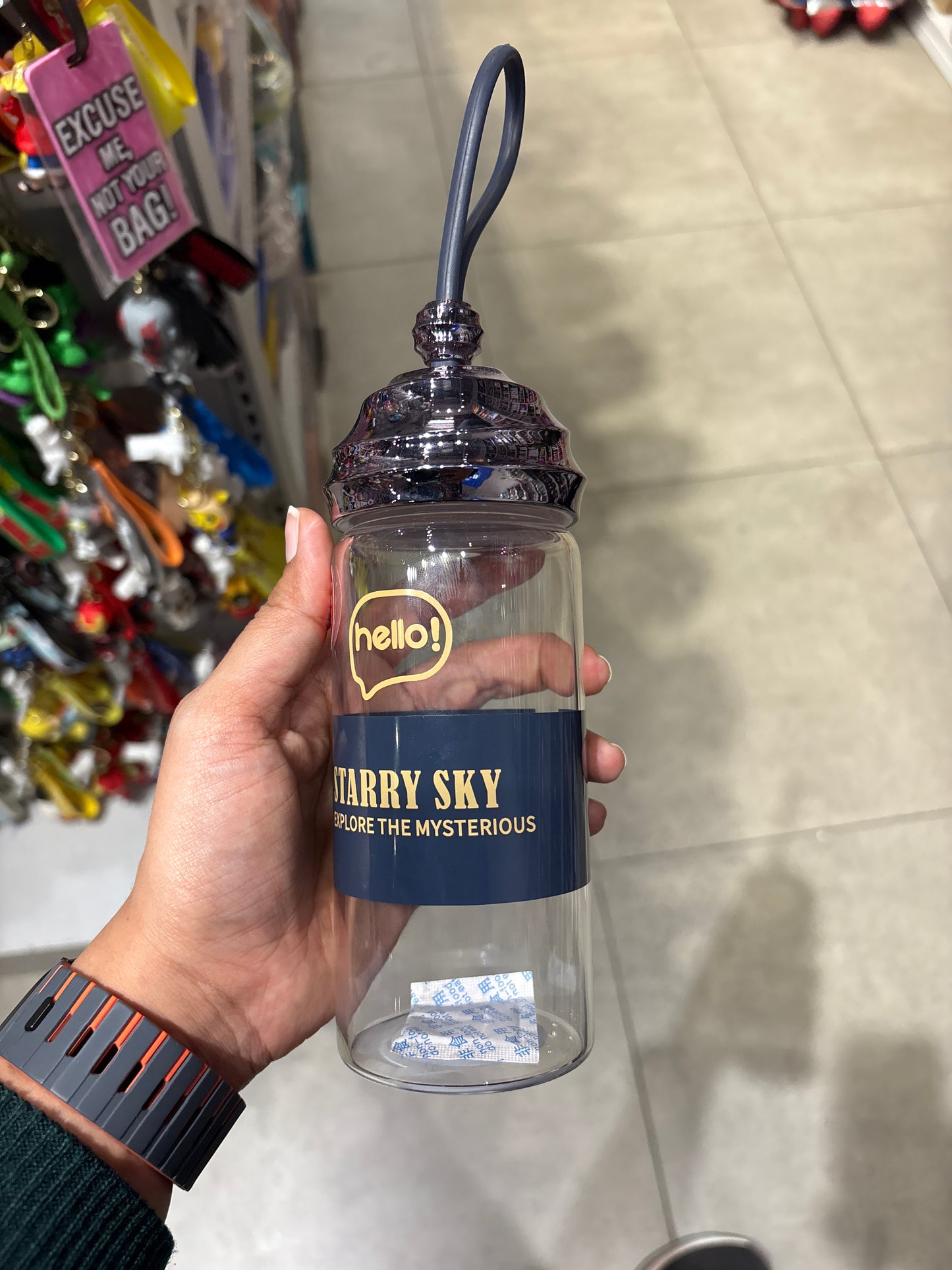 Glass bottle heat resistant