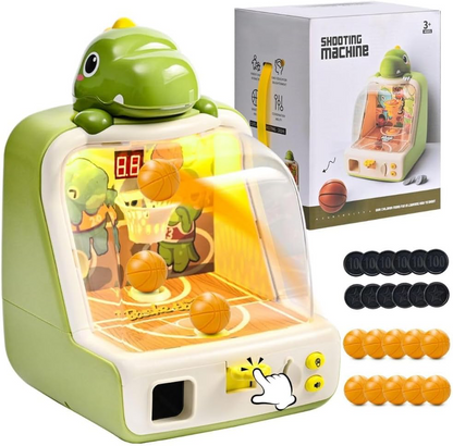 Dinosaur Tabletop Basketball Shooting Game with Light & Sound