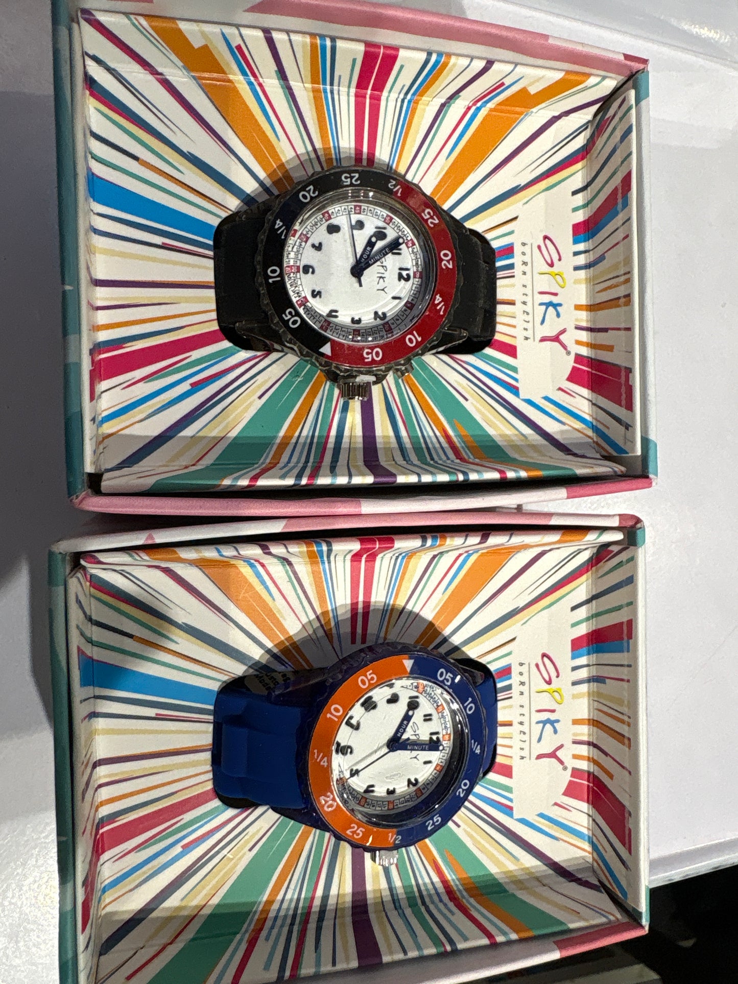 SPIKY Eva A30 Diver-Style Kids Analog Watch