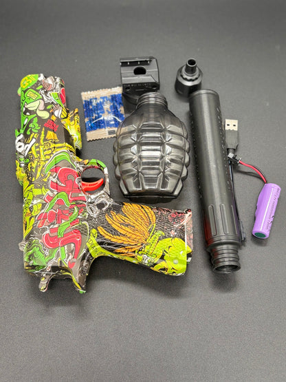 Electric Water Gun with Crystal/Gel Bullets