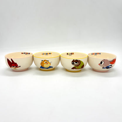 Zootopia Ceramic Bowl Set