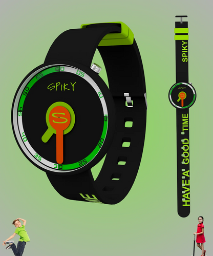 Spiky EVA33 Analog Watch