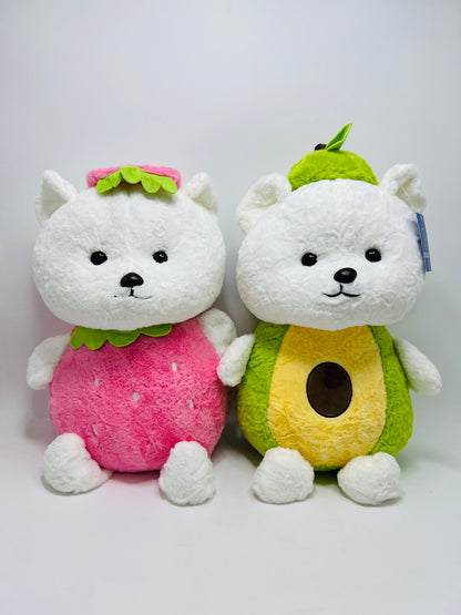 Avocado Strawberry Fruit Bear 50cm Soft Toy